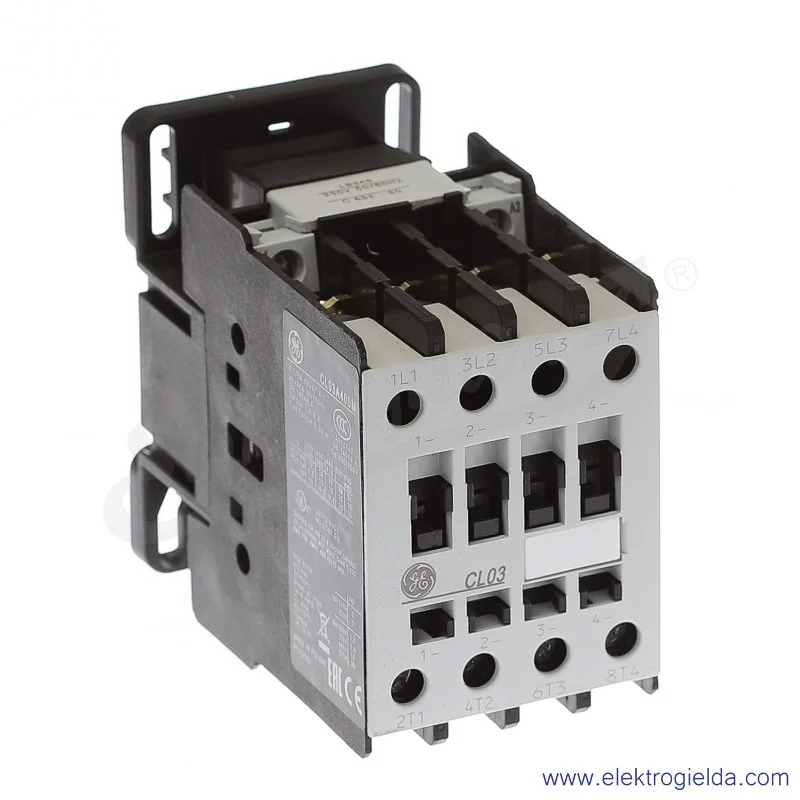Stycznik CL03A400M6 230V AC 50/60 HZ, 12KW/400V AC-3, 45A AC-1, 4-polowy