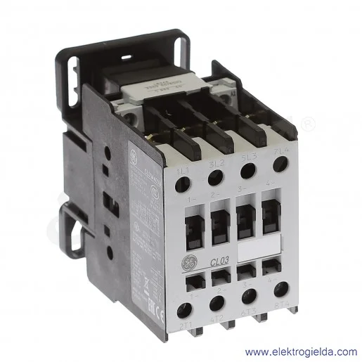 Stycznik CL03A400M6 230V AC 50/60 HZ, 12KW/400V AC-3, 45A AC-1, 4-polowy