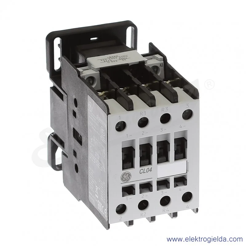 Stycznik CL04AB00MN 230V AC 50/60 HZ, 2NO+2NC, 16KW/400V AC-3, 60A AC-1, 4-polowy
