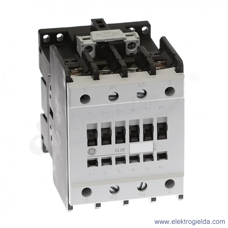 Stycznik CL05AB00MN 230V AC 50/60 HZ, 2NO+2NC, 18.5KW/400V AC-3, 90A AC-1, 4-polowy