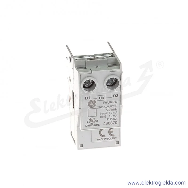 Wyzwalacz podnapięciowy FAUVRN 230V AC/DC do FD/FE/FG 430870
