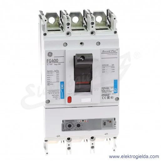 Wyłącznik mocy FGN37DA400LF 400A 3P 50kA wyzwalacz elektroniczny