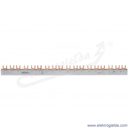 Szyna podłączeniowa 6x3P widełkowa izolowana 10mm