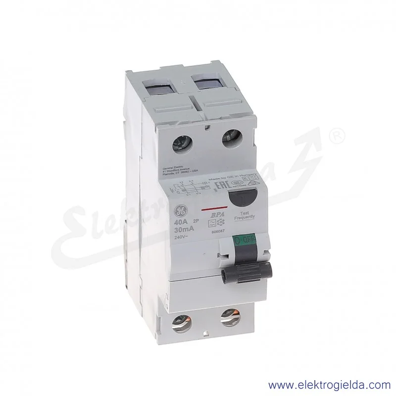 Wyłącznik różnicowoprądowy BPA240/030 2P 40A 0,03A typ A