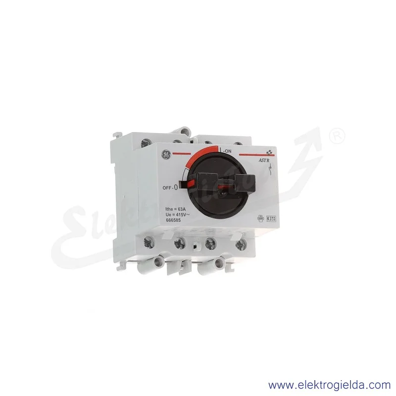 Rozłącznik obrotowy AST R 63 40 4P 63A