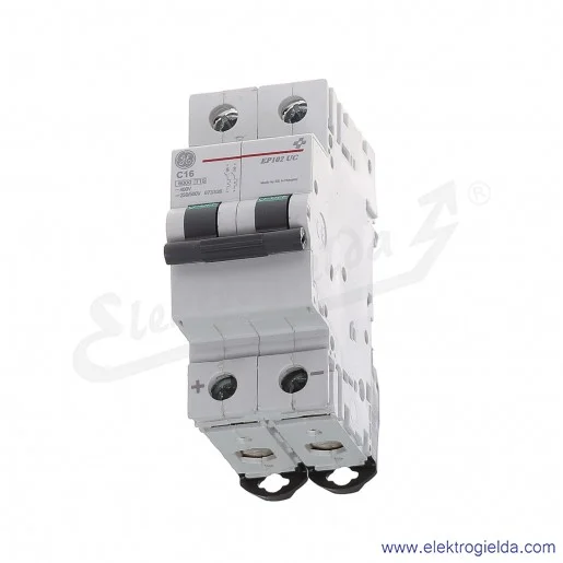 Wyłącznik nadprądowy EP102UCC16 2P AC/DC 10kA