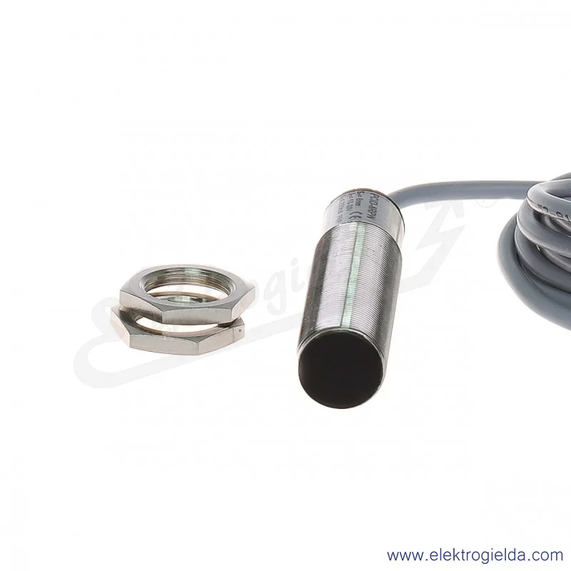 Czujnik indukcyjny PCID8RPW 8mm M18 10-30VDC 200Hz NC PNP czoło kryte IP67
 