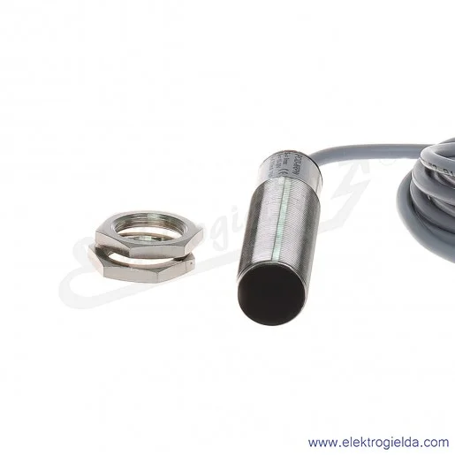 Czujnik indukcyjny PCID8RPW 8mm M18 10-30VDC 200Hz NC PNP czoło kryte IP67
 