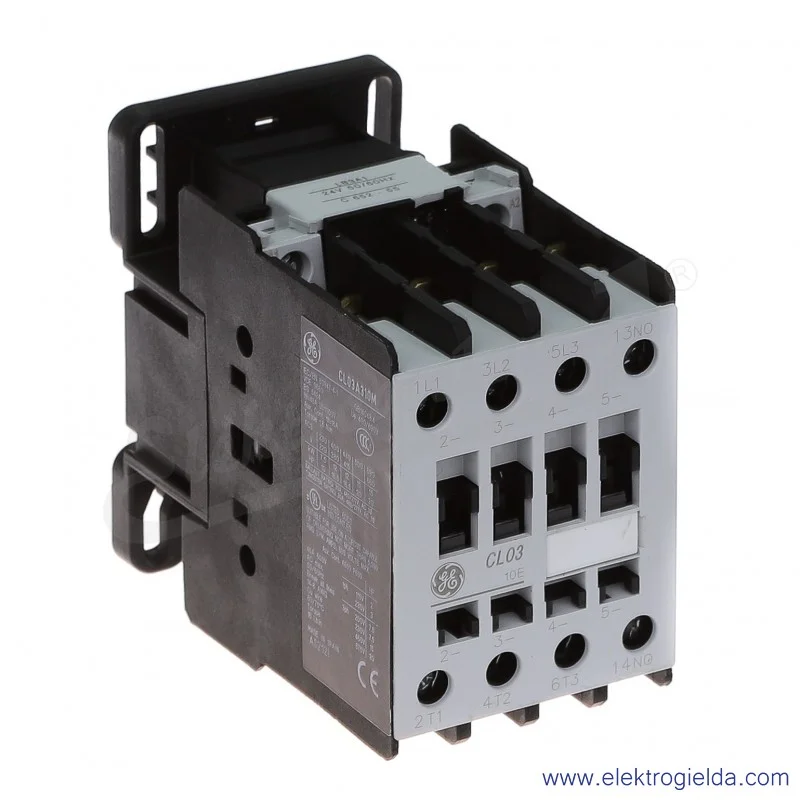 Stycznik CL03A310M2 42V AC 50/60 HZ, 1NO, 12KW/400V AC-3, 45A AC-1, 3-polowy