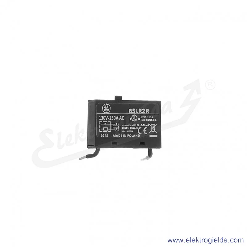 Ogranicznik przepięć BSLR2R RC 130-250VAC do CL00-45