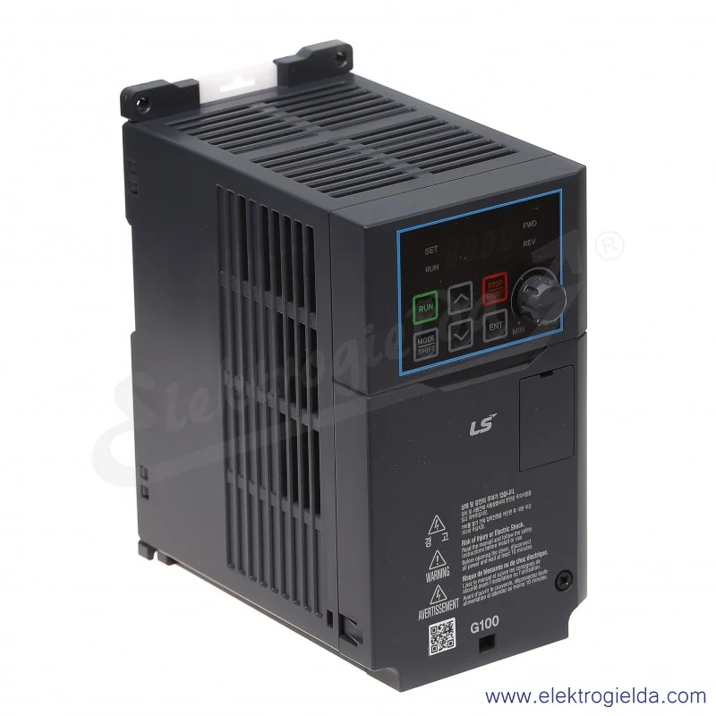 Falownik  LV0008G100-4EOFN  0.8/1.5kW 400V wbudowany filtr EMC  wektorowy