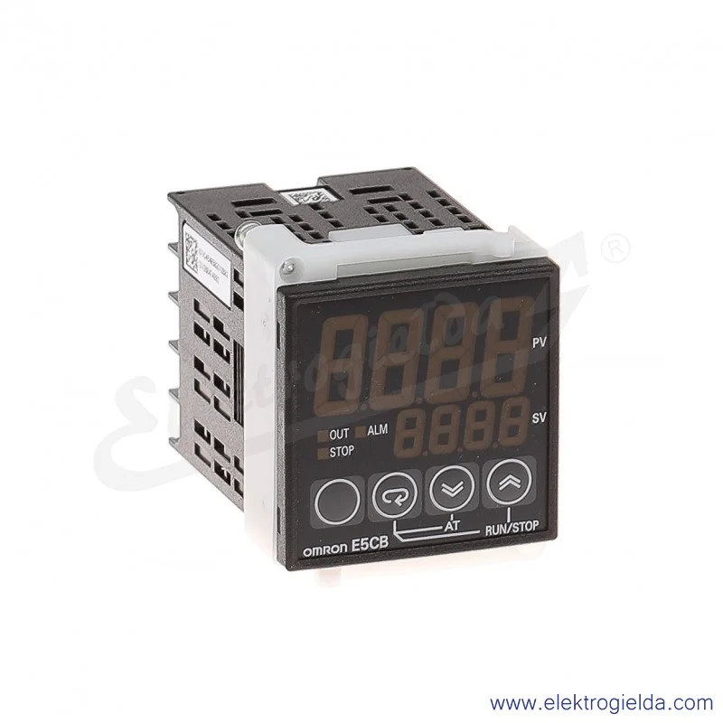 Regulator E5CB-Q1P 230VAC  Temperatury PT100  WYJŚCIE SSR + ALARM PRZEKAŹNIK 