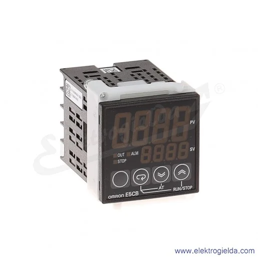 Regulator E5CB-Q1P 230VAC Temperatury PT100 WYJŚCIE SSR + ALARM PRZEKAŹNIK Regulator E5CB-Q1P 230VAC Temperatury PT100 WYJŚCIE SSR + ALARM PRZEKAŹNIK