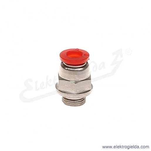 Złączka prosta G1/8 FI-6mm Pneufit C Złączka prosta G1/8 FI-6mm Pneufit C