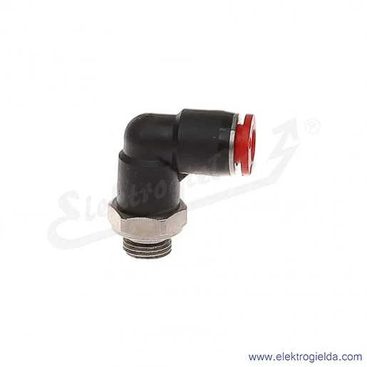 Złączka kątowa G1/8 FI-6mm obrotowa Pneufit C 