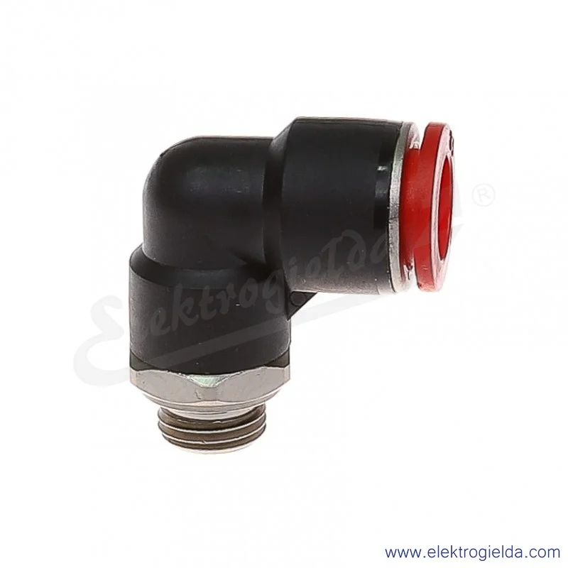 Złączka kątowa G1/4 FI-12mm obrotowa Pneufit C 