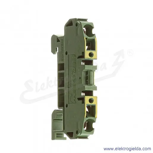 Złączka D6/8.P.2L sprężynowa ochronna 6mm2 żółto-zielona
