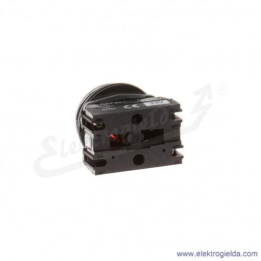 Lampka sygnalizacyjna NEF30 LEc 24V czerwona klosz sferyczny 30mm