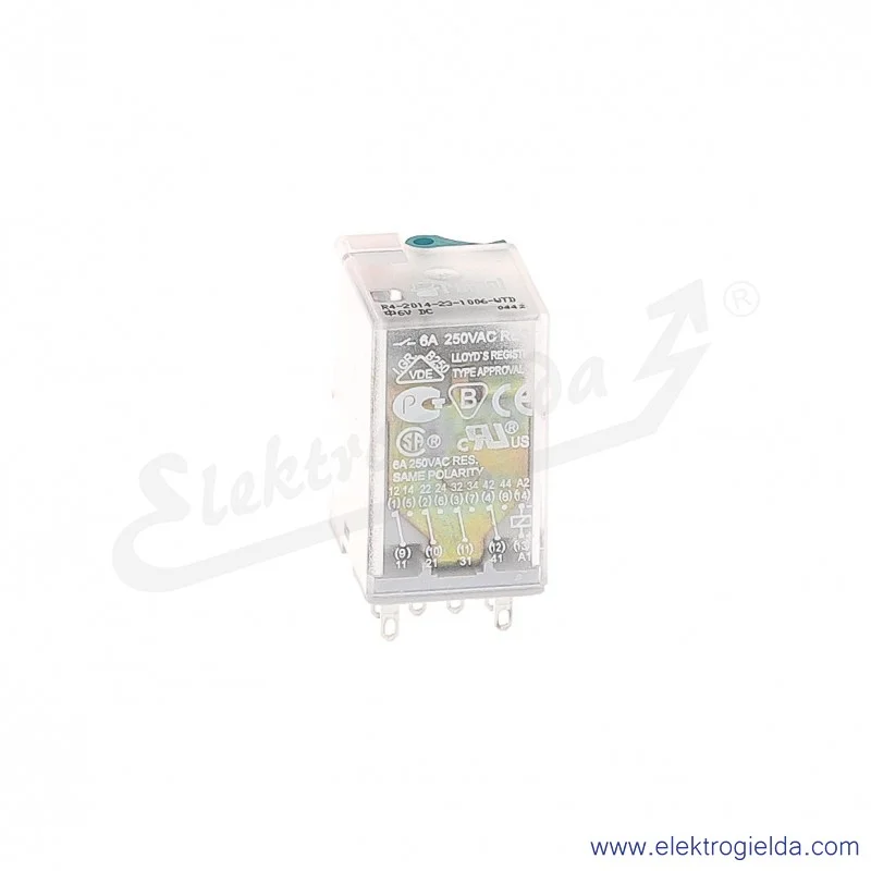 Przekaźnik elektromagnetyczny R4N-2014-23-1006-WTD 4P 6VDC