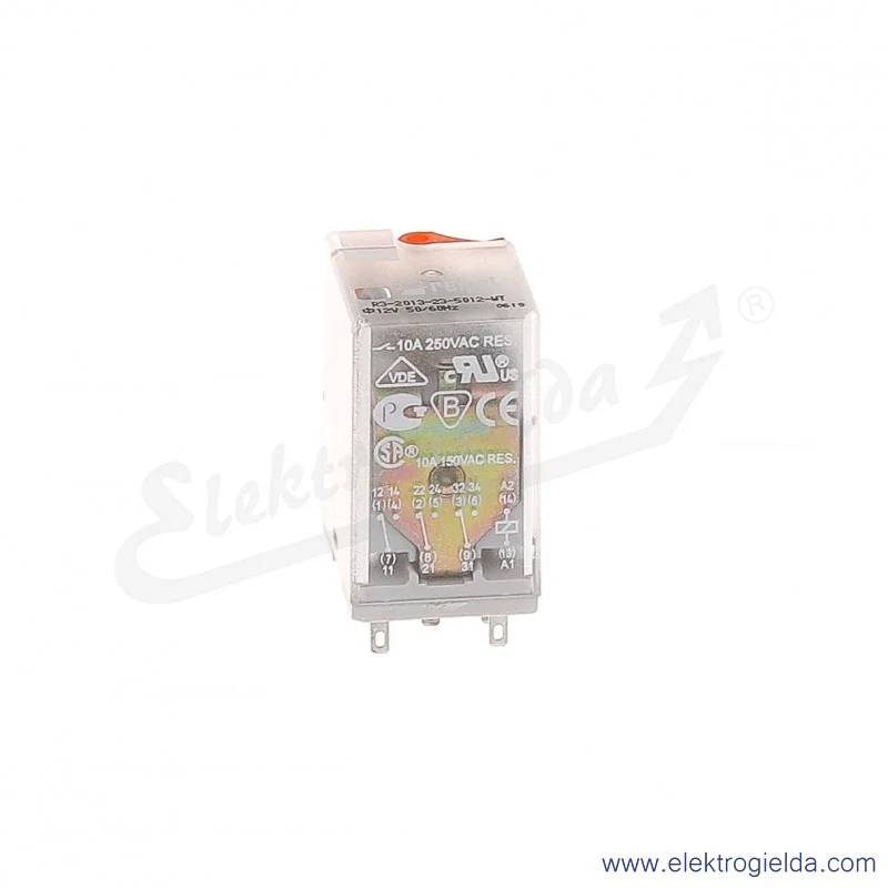 Przekaźnik elektromagnetyczny R3N-2013-23-5012-WT 3P 12VAC