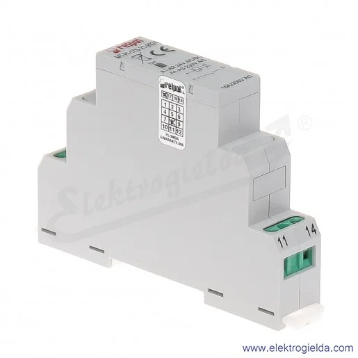 Przekaźnik elektromagnetyczny modułowy MT-PI-17S-21-9024 1Z 24VAC/DC lub 230VAC Przekaźnik elektromagnetyczny modułowy MT-PI-17S-21-9024 1Z 24VAC/DC lub 230VAC