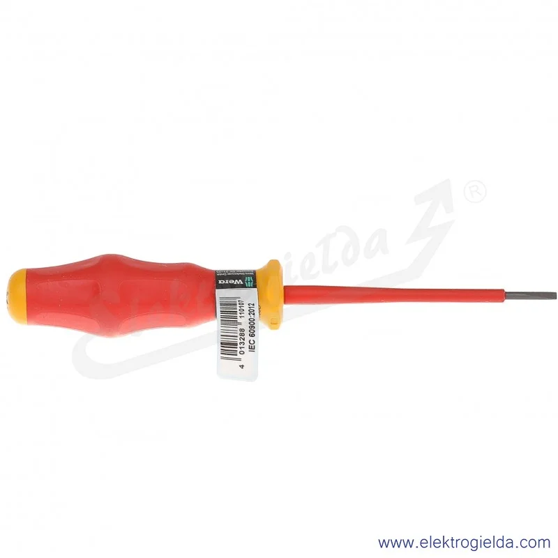 Wkrętak 031580 0,4x2,5x80 płaski izolowany Kraftform Comfort 1160 i VDE