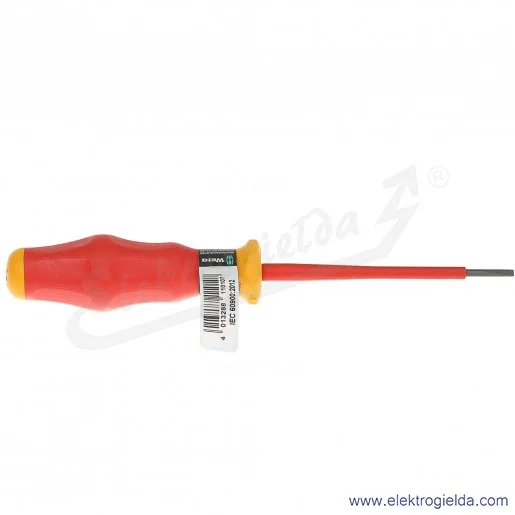 Wkrętak 031580 0,4x2,5x80 płaski izolowany Kraftform Comfort 1160 i VDE