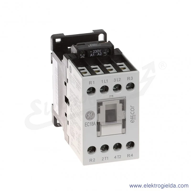 Stycznik EC18AB00B230 230V AC 50/60 HZ, 2NO+2NC, 7.5KW/400V AC-3, 32A AC-1, 4-polowy