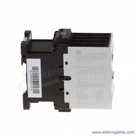 Stycznik EC25AB00B230 230V AC 50/60 HZ, 2NO+2NC, 11KW/400V AC-3, 45A AC-1, 4-polowy