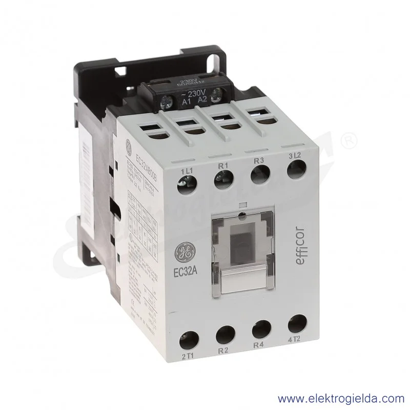 Stycznik EC32AB00B230 230V AC 50/60 HZ, 2NO+2NC, 15KW/400V AC-3, 60A AC-1, 4-polowy