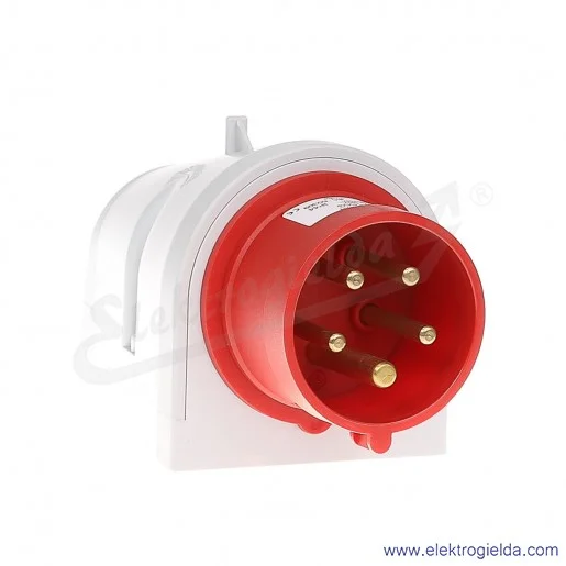 Wtyczka stała odbiornikowa 5x16A 3P+N+PE