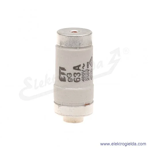 Wkładka bezpiecznikowa D02 63A gG 400VAC/250VDC