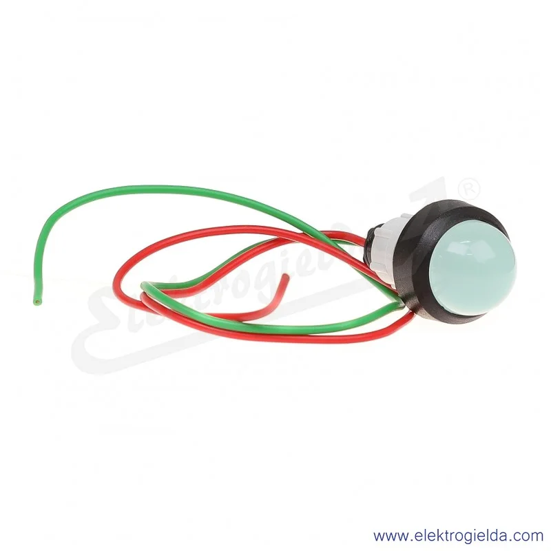 Lampka sygnalizacyjna LG-D20-24AC/DC zielona LED 20mm 24VAC/DC