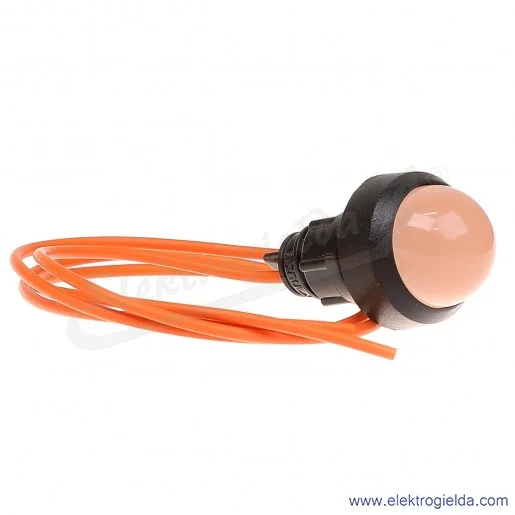 Lampka sygnalizacyjna LO-D20-230AC pomarańczowa LED 20mm 230VAC