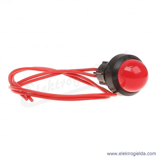 Lampka sygnalizacyjna LR-D20-230AC czerwona  LED 20mm 230VAC