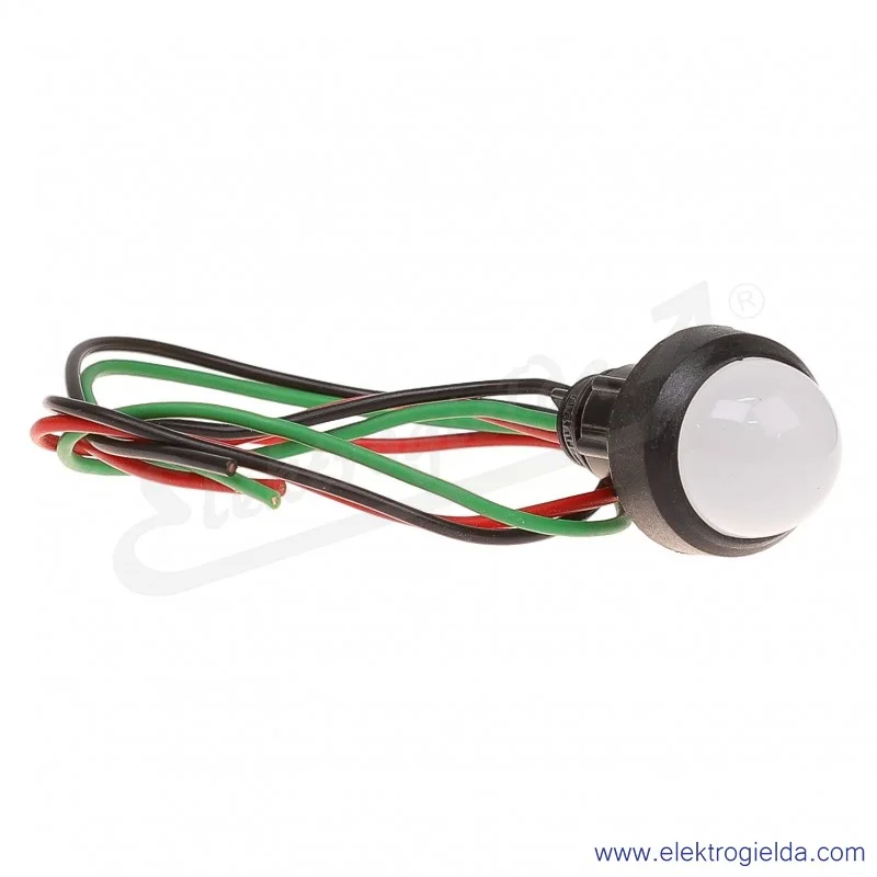 Lampka sygnalizacyjna LRG-D20-230AC czerwono-zielona LED 20mm 230VAC