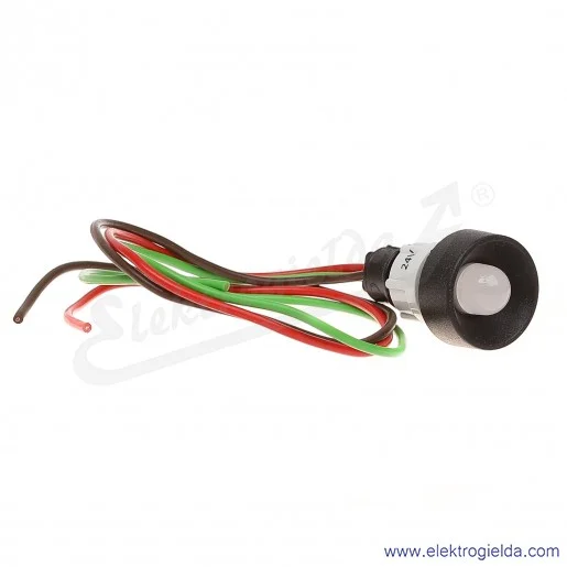 Lampka sygnalizacyjna LW-D10-24AC/DC biała LED 10mm 24VAC/DC