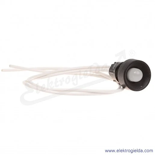 Lampka sygnalizacyjna LW-D20-230AC biała LED 10mm 230VAC