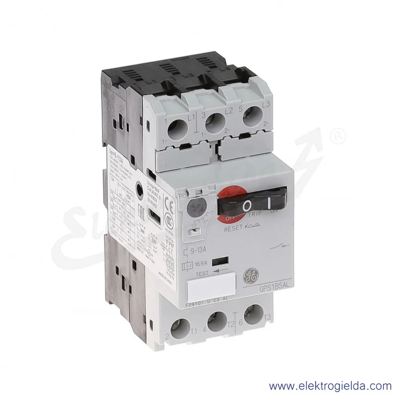 Wyłącznik silnikowy GPS1BSAL 9-13A 3P 5.5kW