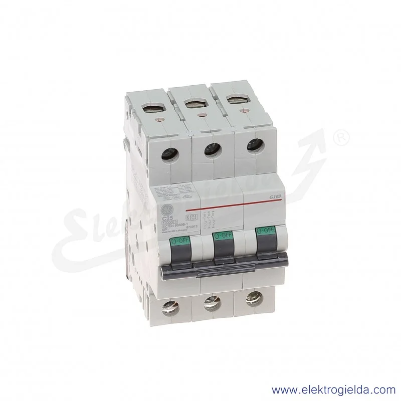 Wyłącznik nadprądowy G103C25 3P AC 10kA