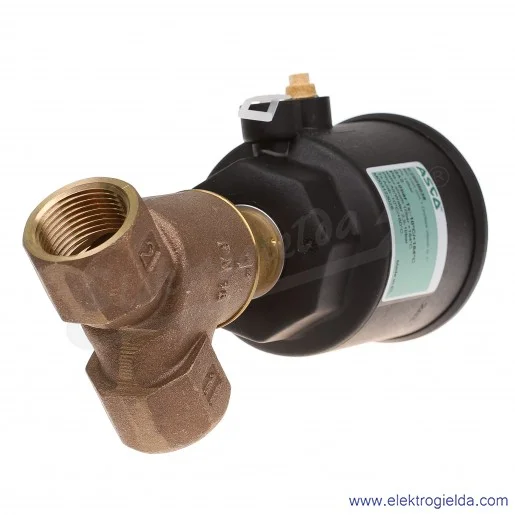 E290B038 zawór pneumatyczny  2/2 NC G1 0-10bar -10...+184, korpus mosiężny, gwint  1 cal wewnętrzny