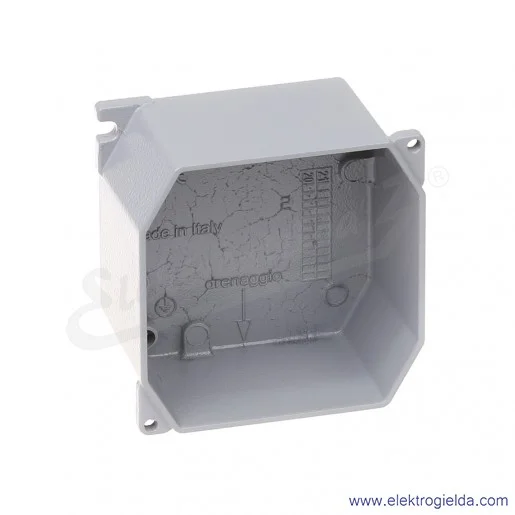 Obudowa seria Alubox 653.00 100x100x59 IP66 aluminiowa
