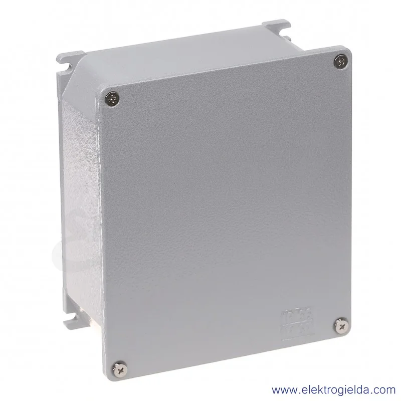 Obudowa seria Alubox 653.03 192x168x80 IP66 aluminiowa