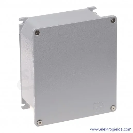 Obudowa seria Alubox 653.03 192x168x80 IP66 aluminiowa