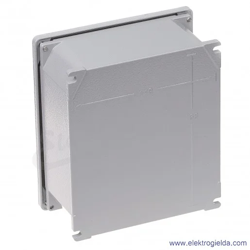 Obudowa seria Alubox 653.03 192x168x80 IP66 aluminiowa