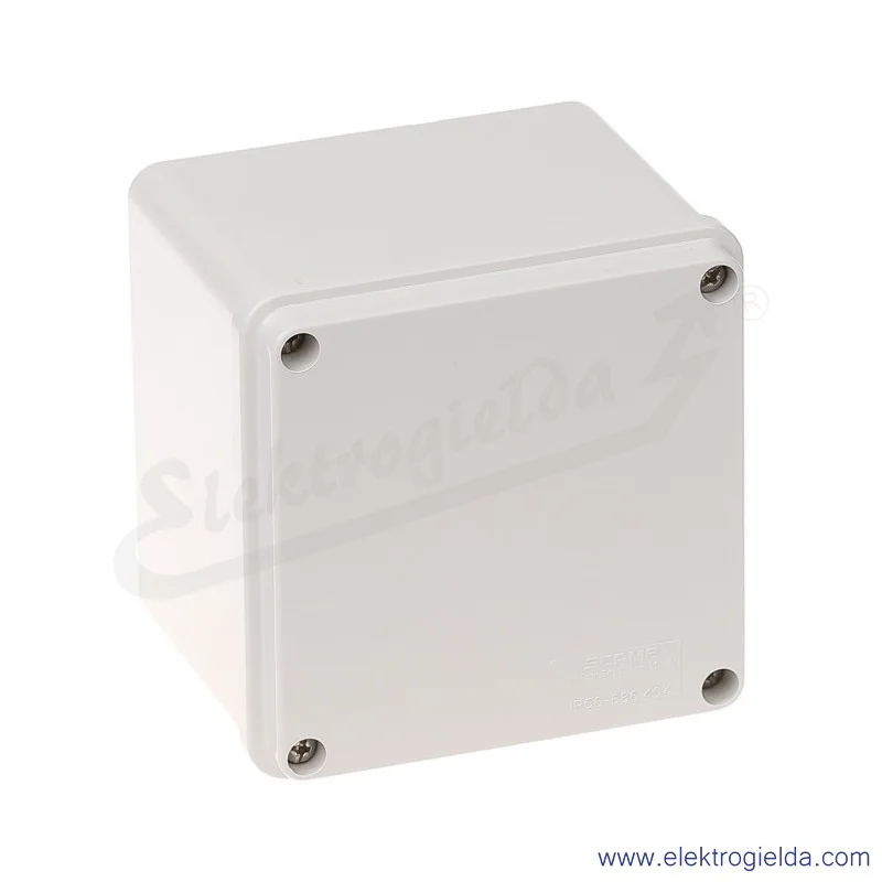 Obudowa seria SCABOX 686.404 100x100x80 mm IP56 pełne wieczko