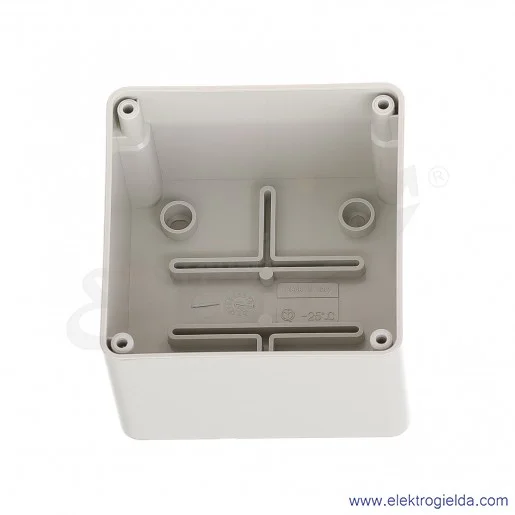 Obudowa seria SCABOX 686.404 100x100x80 mm IP56 pełne wieczko