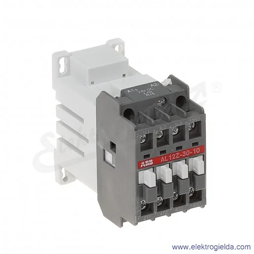 Stycznik AL12Z-30-10 24V DC, 1NO, 5.5KW/400V AC-3, 25A AC-1, 3-polowy Stycznik AL12Z-30-10 24V DC, 1NO, 5.5KW/400V AC-3, 25A AC-1, 3-polowy