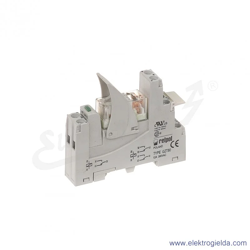 Przekaźnik interfejsowy PI85-24DC-OOLD 1P 24VDC moduł LD zielony