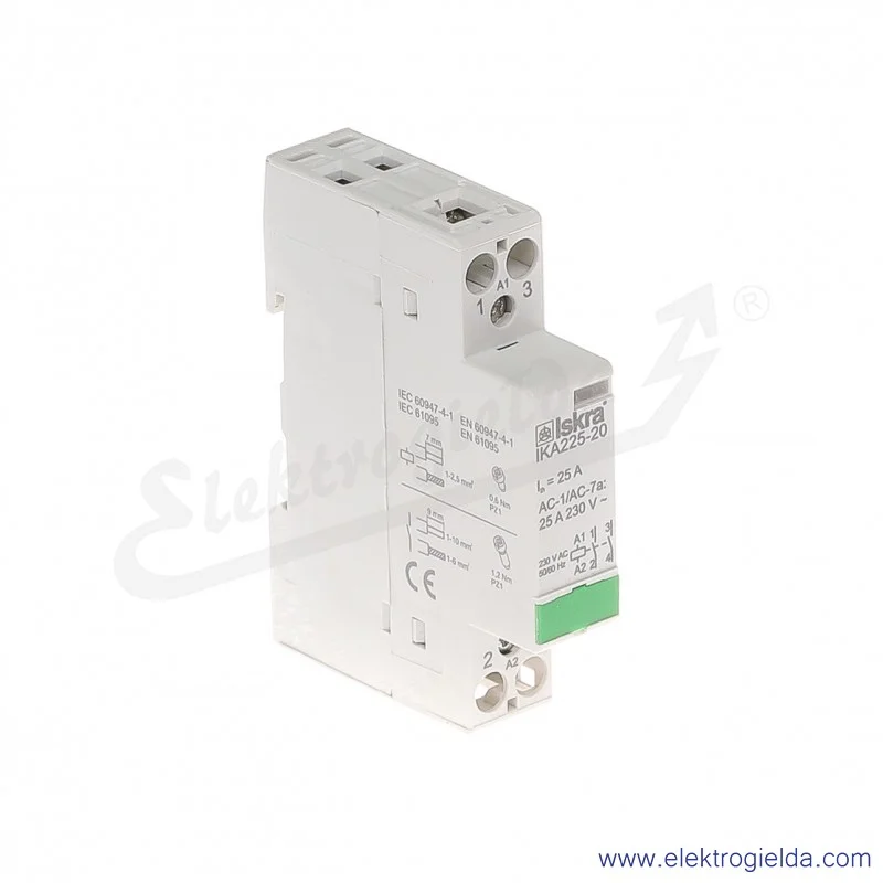 Stycznik instalacyjny modułowy 30.046.714 IKA225-20 2z 25A 230V AC